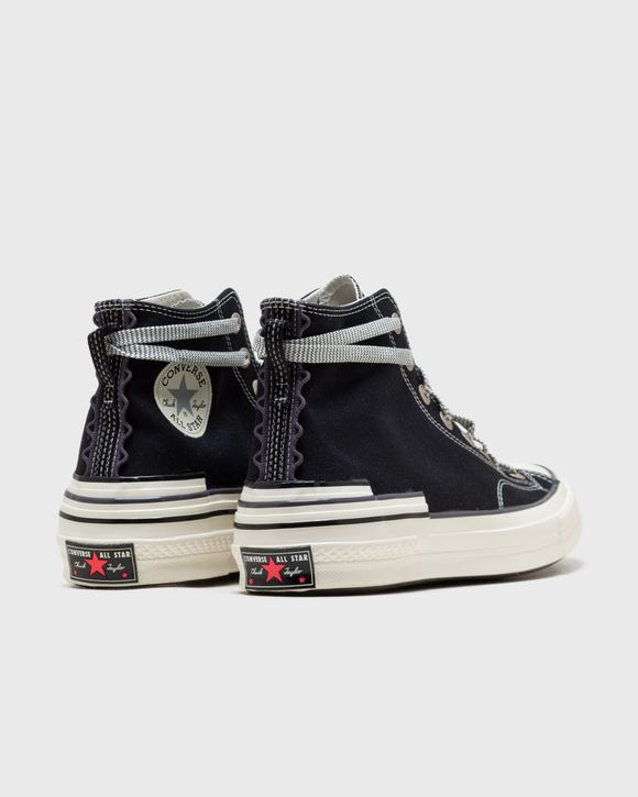 Converse Chuck 70 Hacked Heel Black - BLACK/DARK MOTH/EGRET