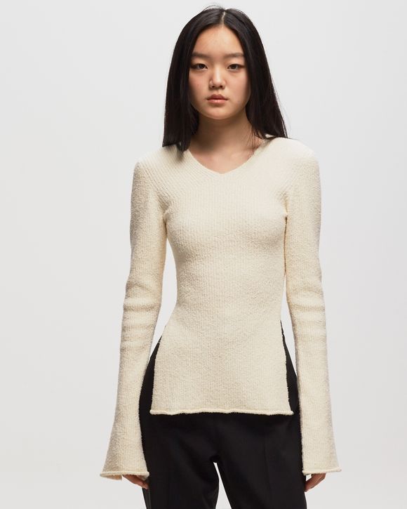 Tube Rib-Knit Wrap Top