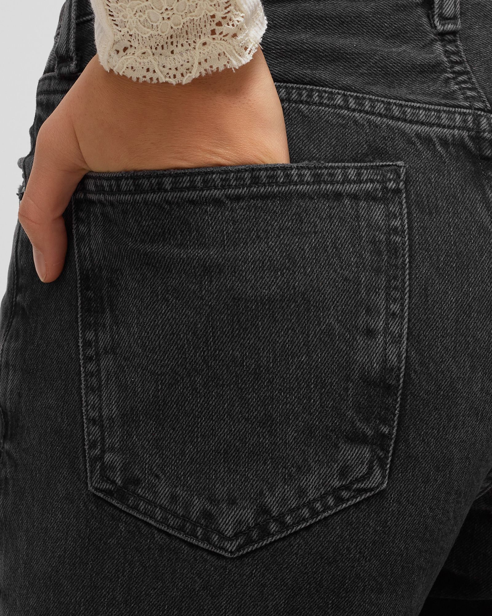 WMNS criss cross jean in shambles (organic cotton)