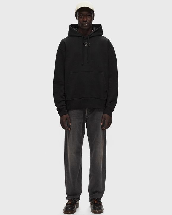 ★DIESEL★ S Max OD Hood Grey A098560BMBJ9BX S-Macs-Hood-Od Hoodie - DIESEL - Mariodannashop