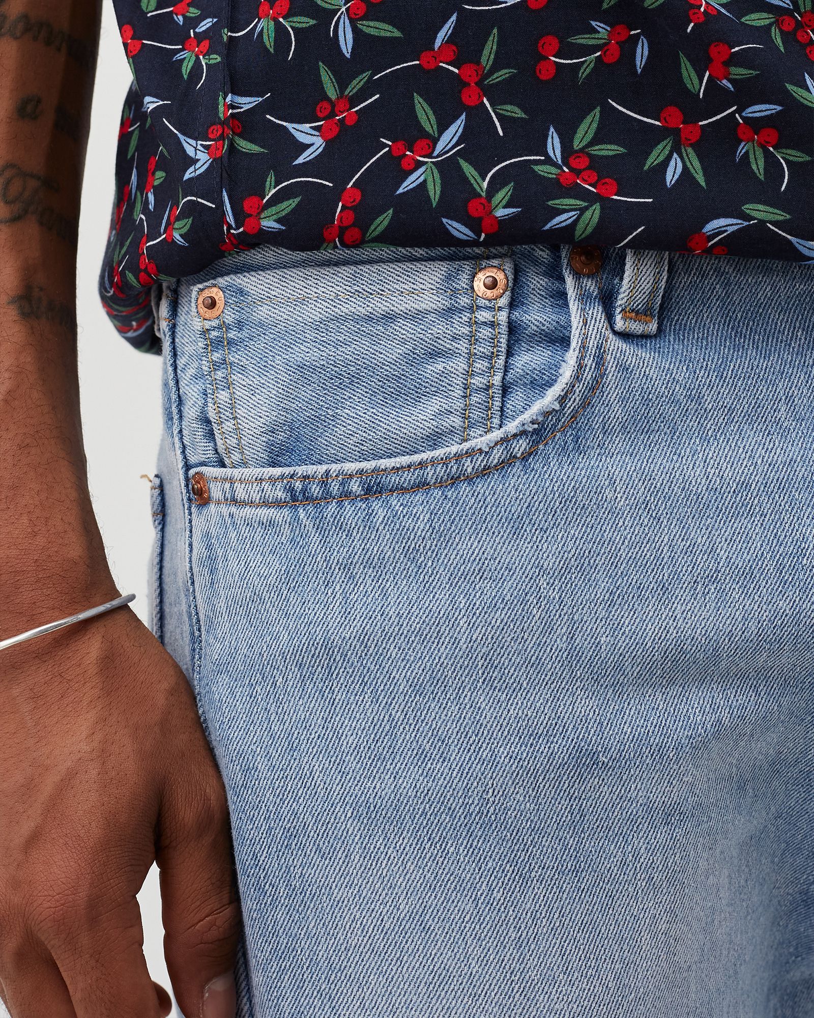 551Z STRAIGHT CROP JEANS