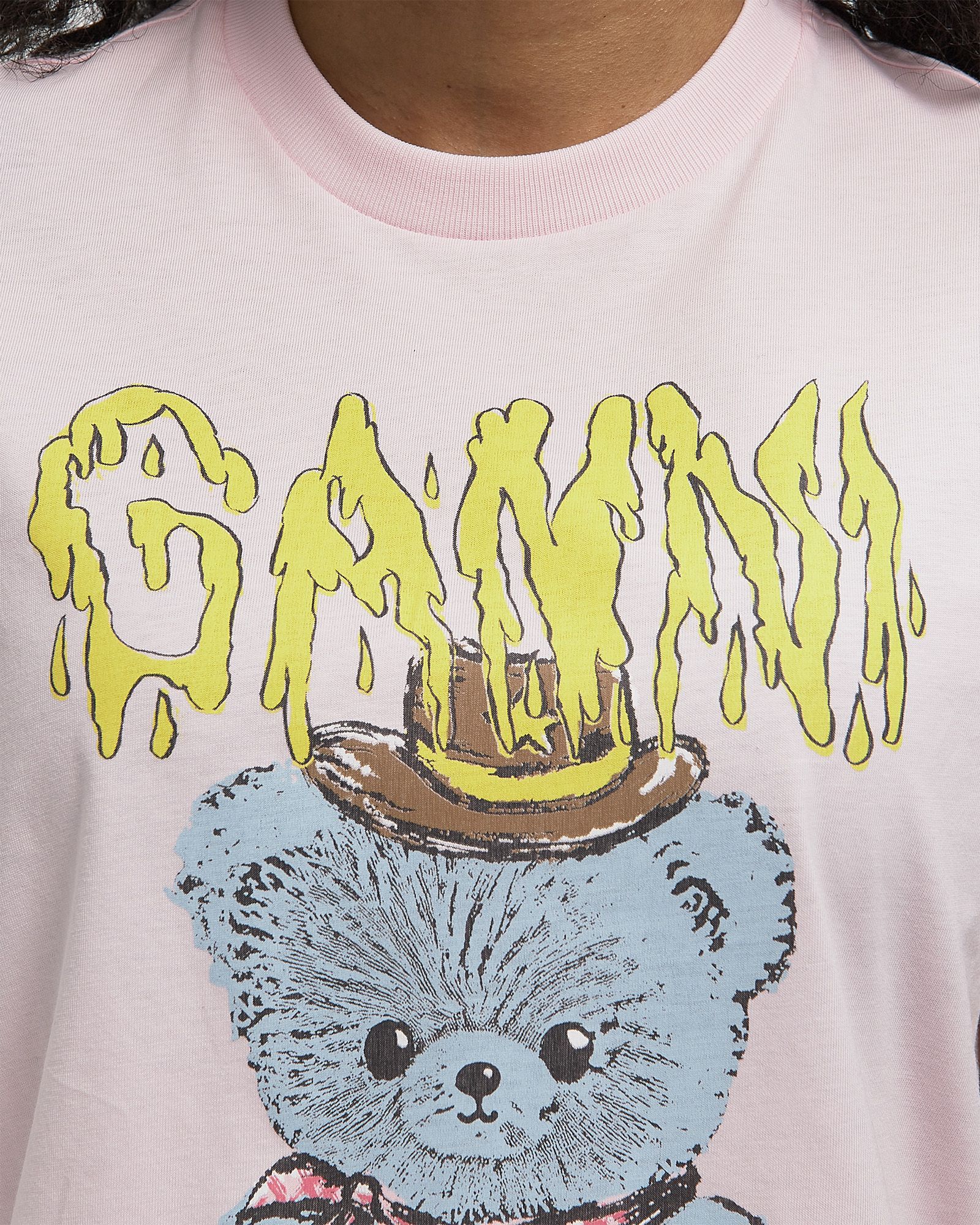 Basic cotton Jersey Tee Cowboy Bear Print