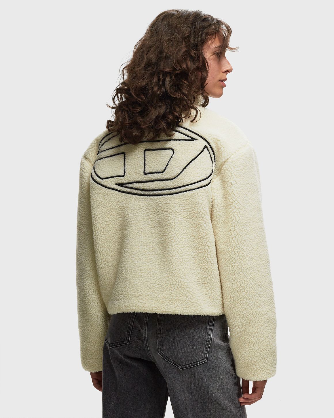 Diesel F-CHIBI SWEAT-SHIRT Beige | BSTN Store