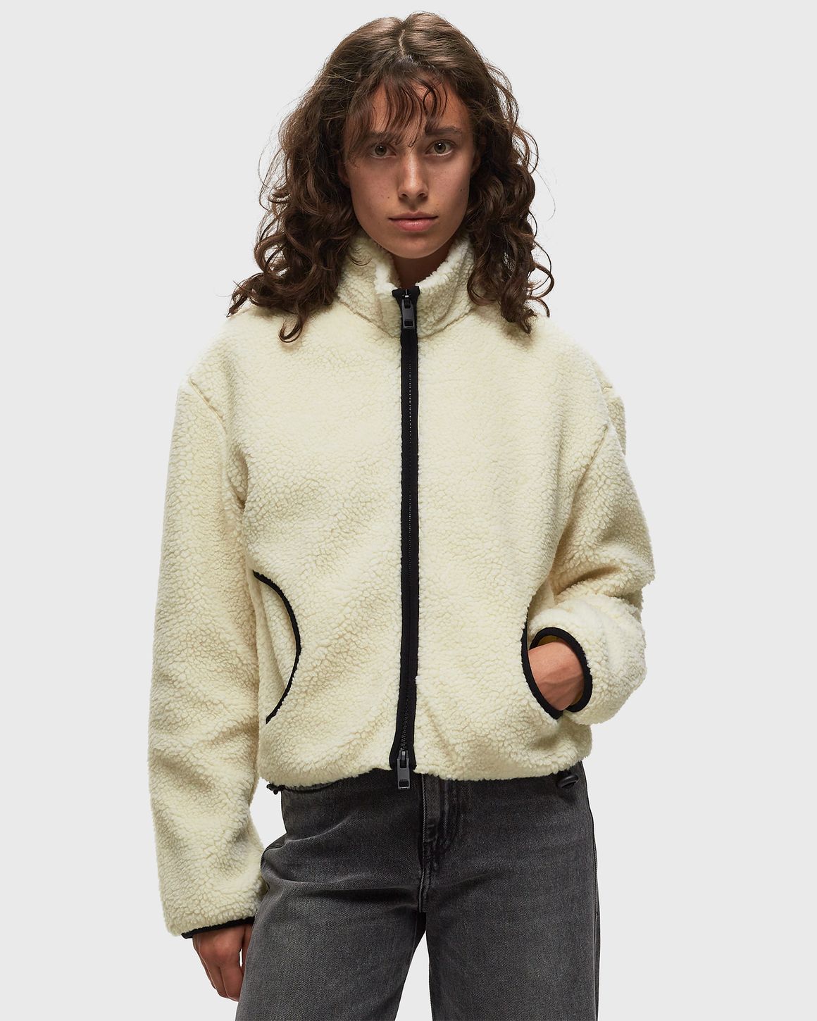 Diesel F-CHIBI SWEAT-SHIRT Beige | BSTN Store