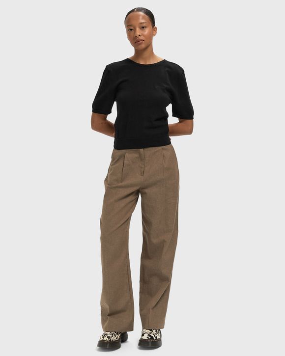 Sheer Cotton Back Tie Top