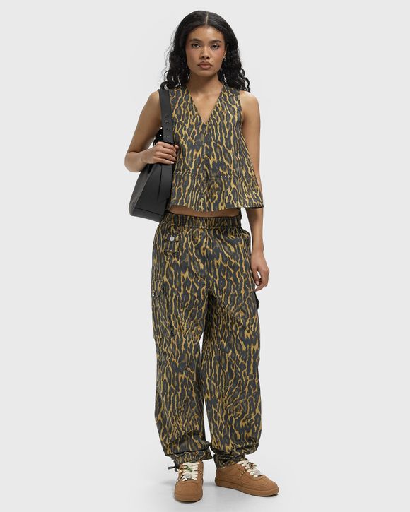 Thumbnail - Printed Stretch Cotton Cargo Pants