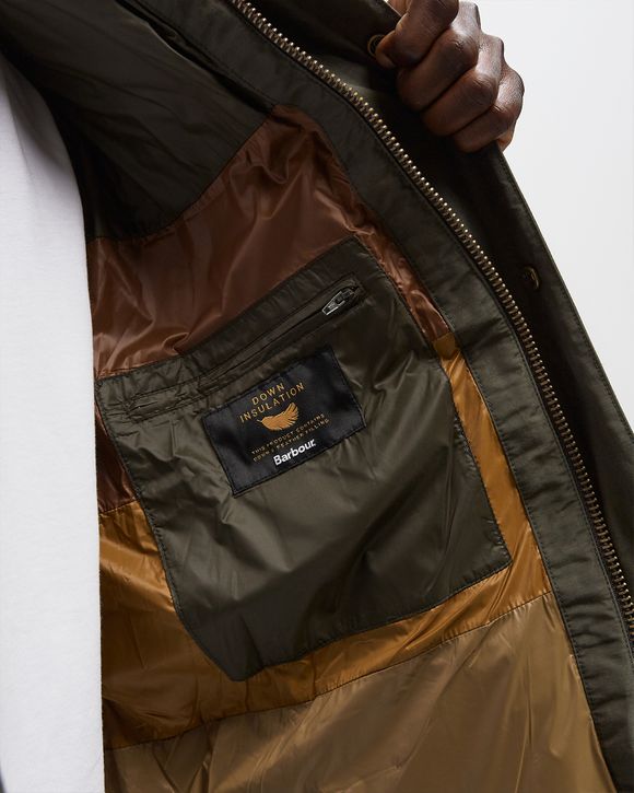 x Barbour OS Transport Wax Puffer