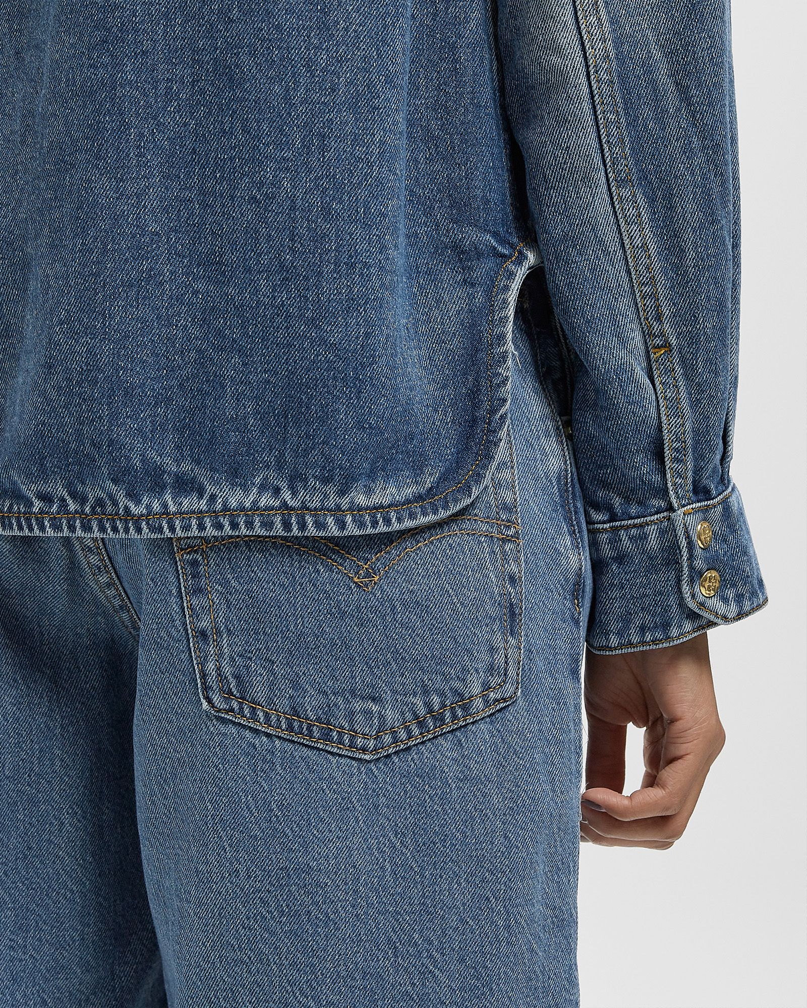 Light Weight Denim Shirt