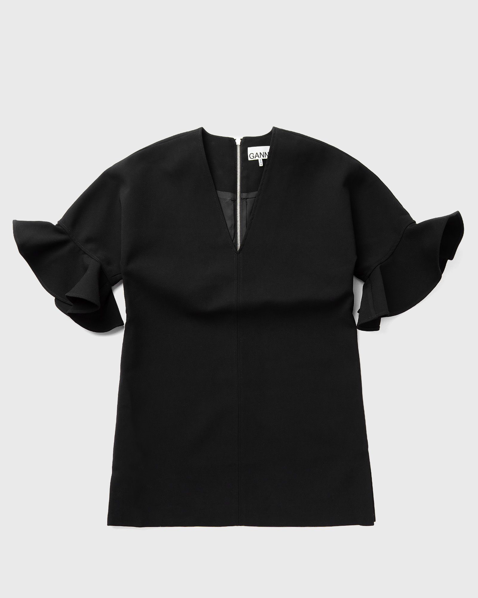 Bonded Crepe Boxy Mini Dress