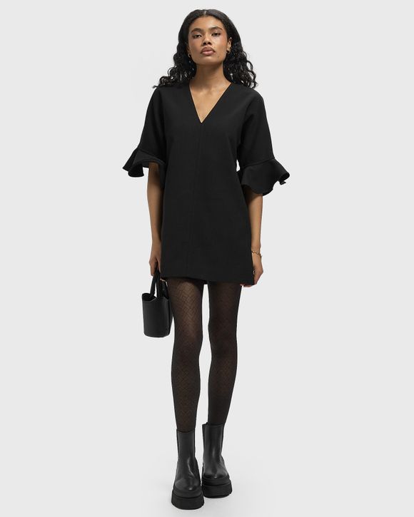 Thumbnail - Bonded Crepe Boxy Mini Dress