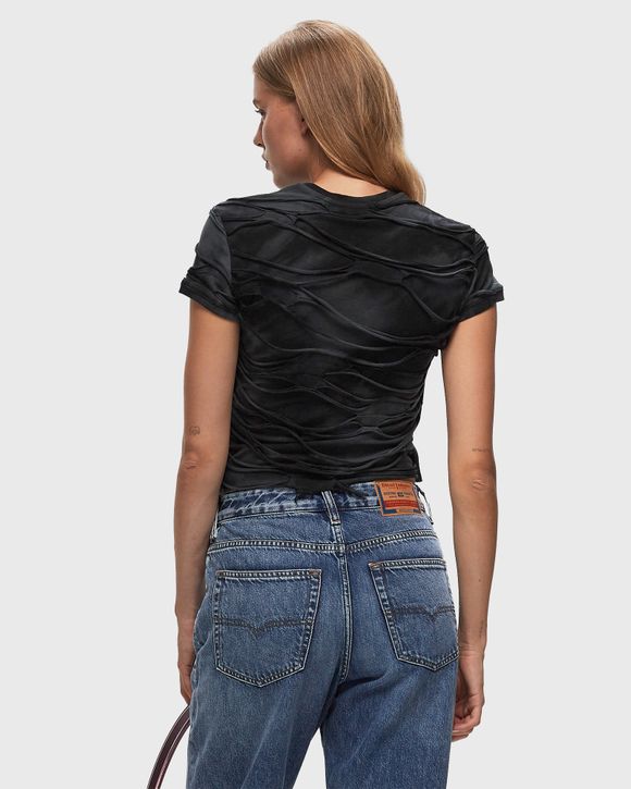 Diesel T-UNCUTIE-LONG-P1 TEE Black | BSTN Store