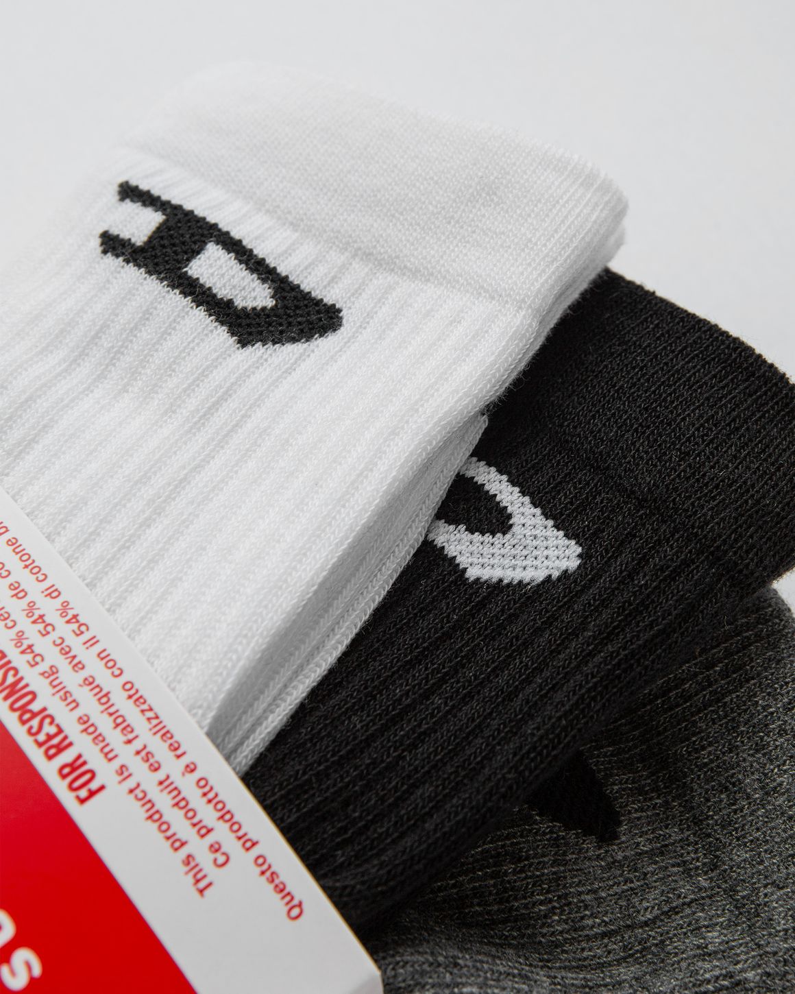 Diesel CREW LIGHT SOCKS 3 PACK Multi | BSTN Store