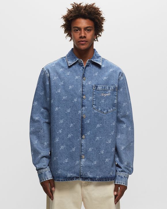 Axel Arigato Signature Denim Shirt Blue LIGHT BLUE