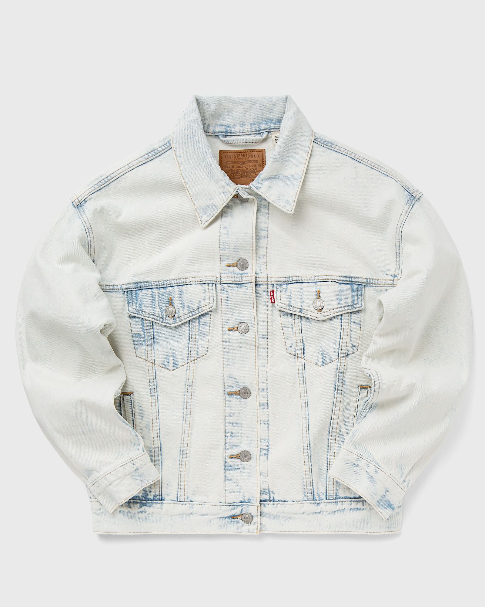 Levis - 90s trucker light indigo - worn in women denim jackets blue in größe:xs