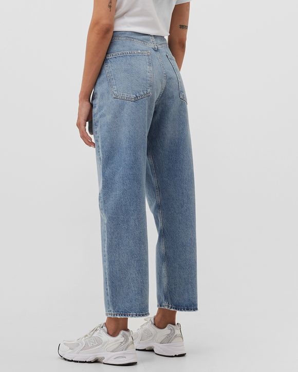 WMNS 90's crop mid rise loose straight