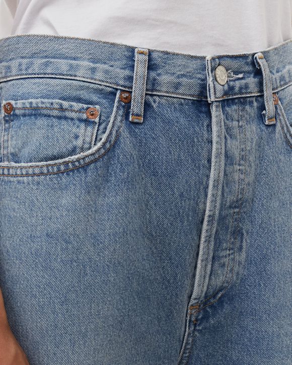 WMNS 90's crop mid rise loose straight