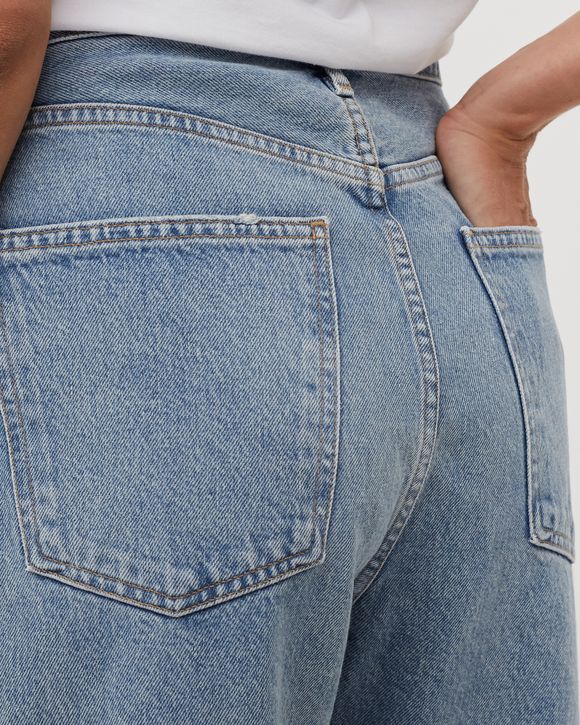 WMNS 90's crop mid rise loose straight