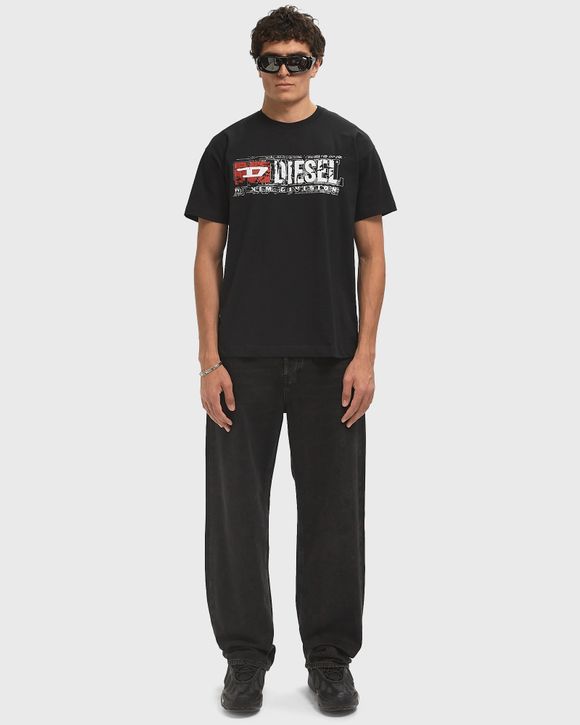 Tシャツ・カットソー DIESEL T-NORM-INT T-SHIRT IN COTTON 29552443_59594749_600.jpg