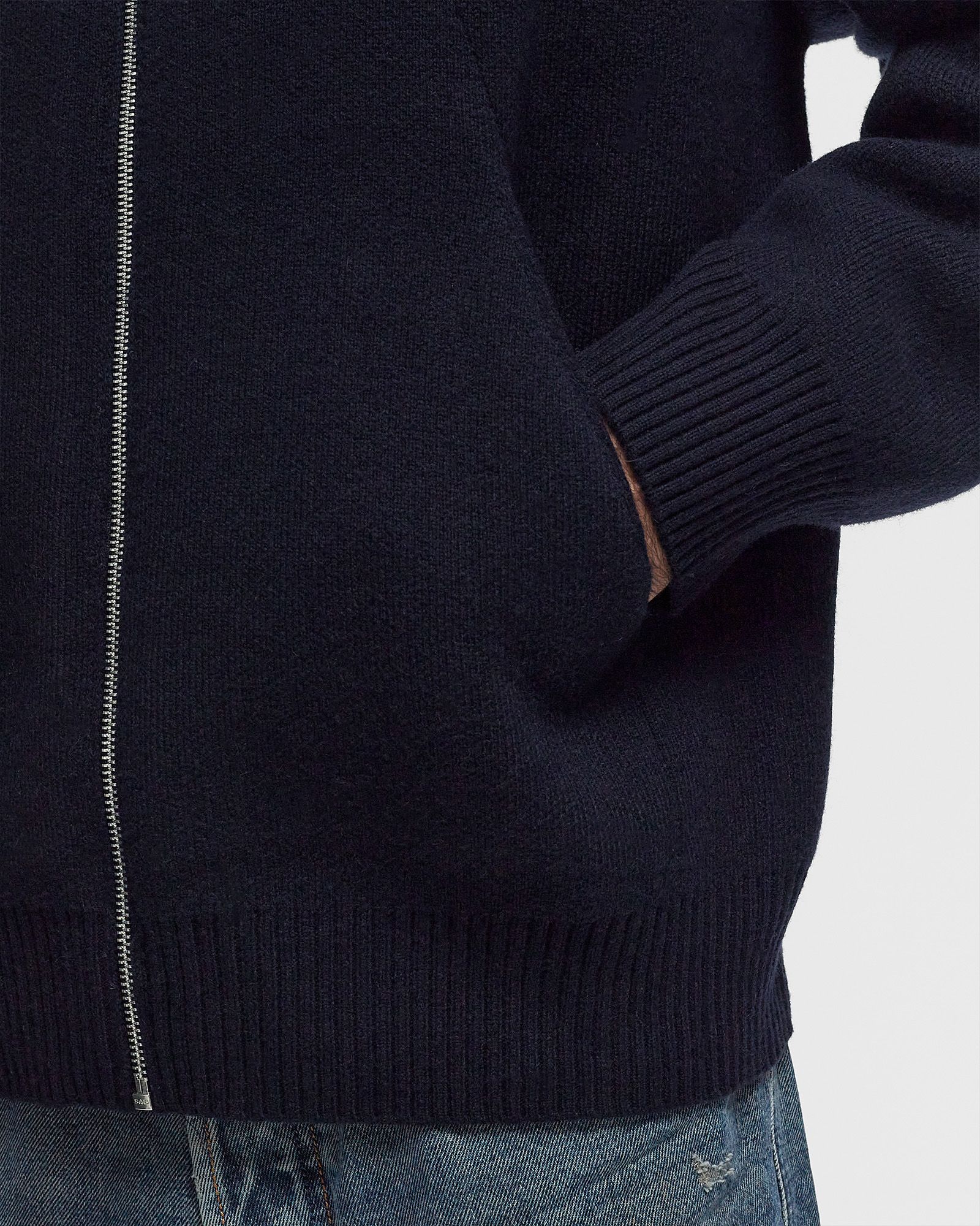 Core Zip-Up Sweater