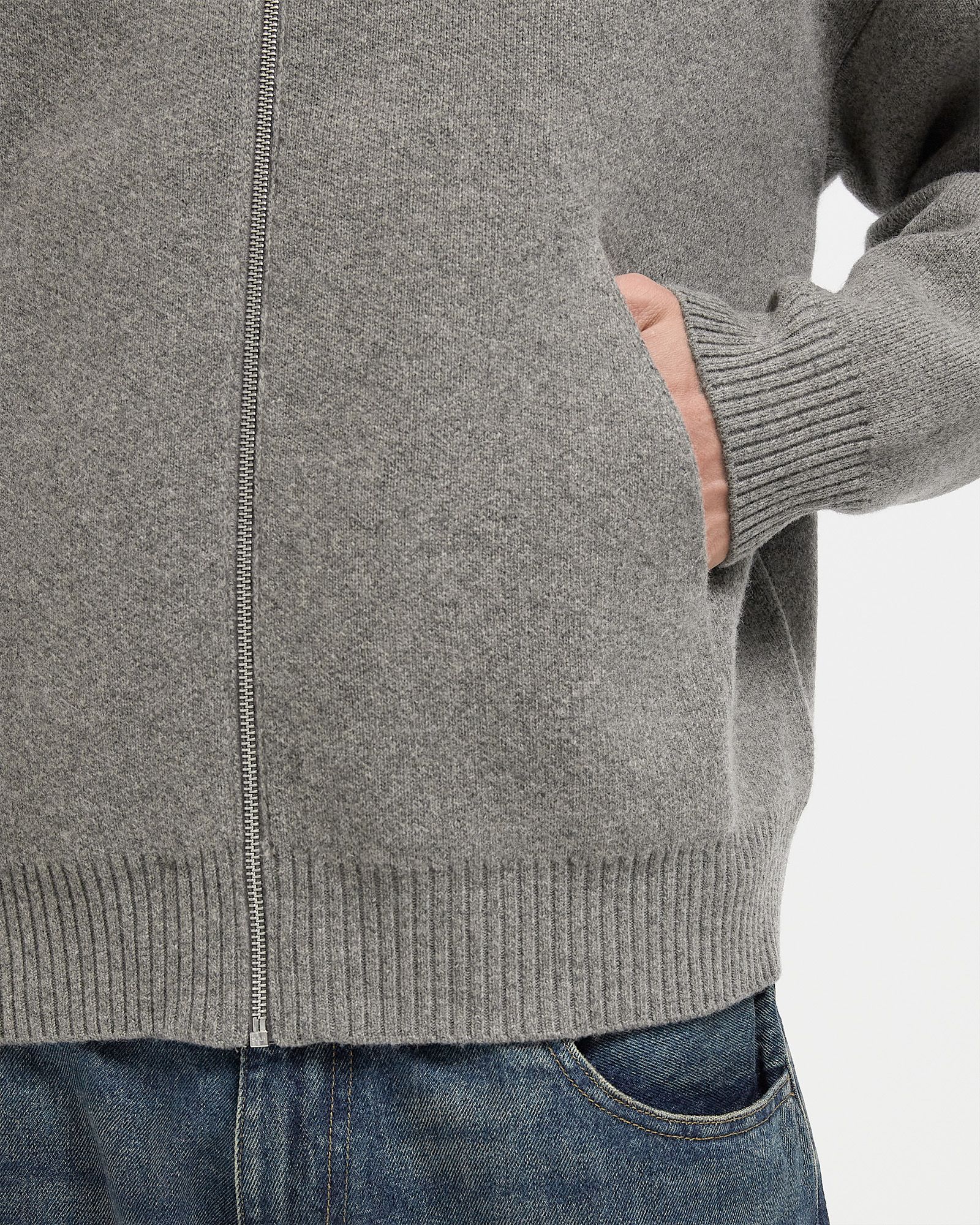 Core Zip-Up Sweater