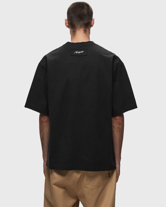 【関税込み】Axel Arigato ブラック Laced Tシャツ Axel Arigato Series Distressed Tee Black | BSTN Store
