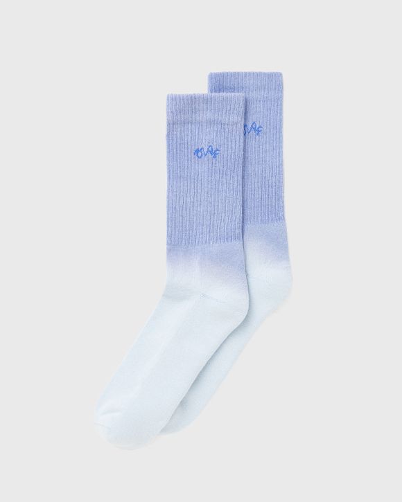 ラキドロ　オール ØLÅF GRADIENT SIGNATURE SOCKS Blue | BSTN Store