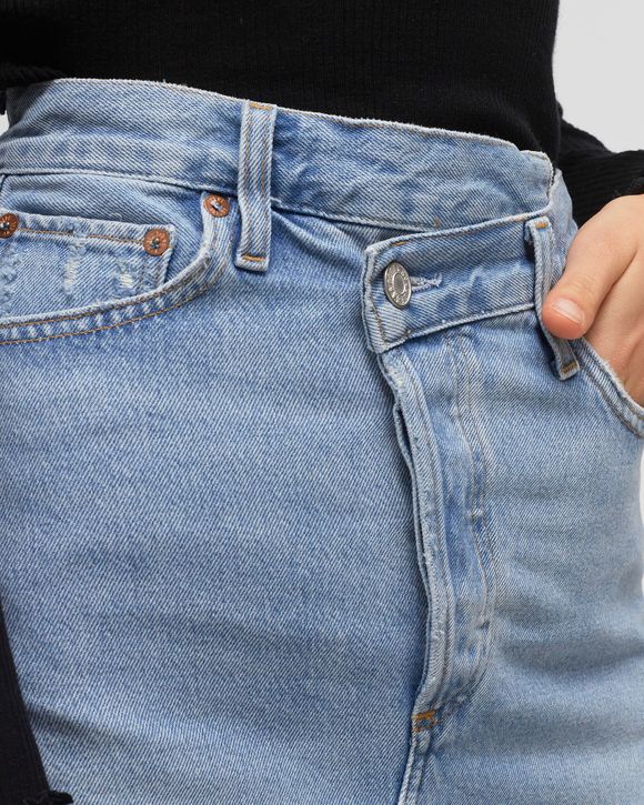 WMNS criss cross skirt in symbol (organic cotton)