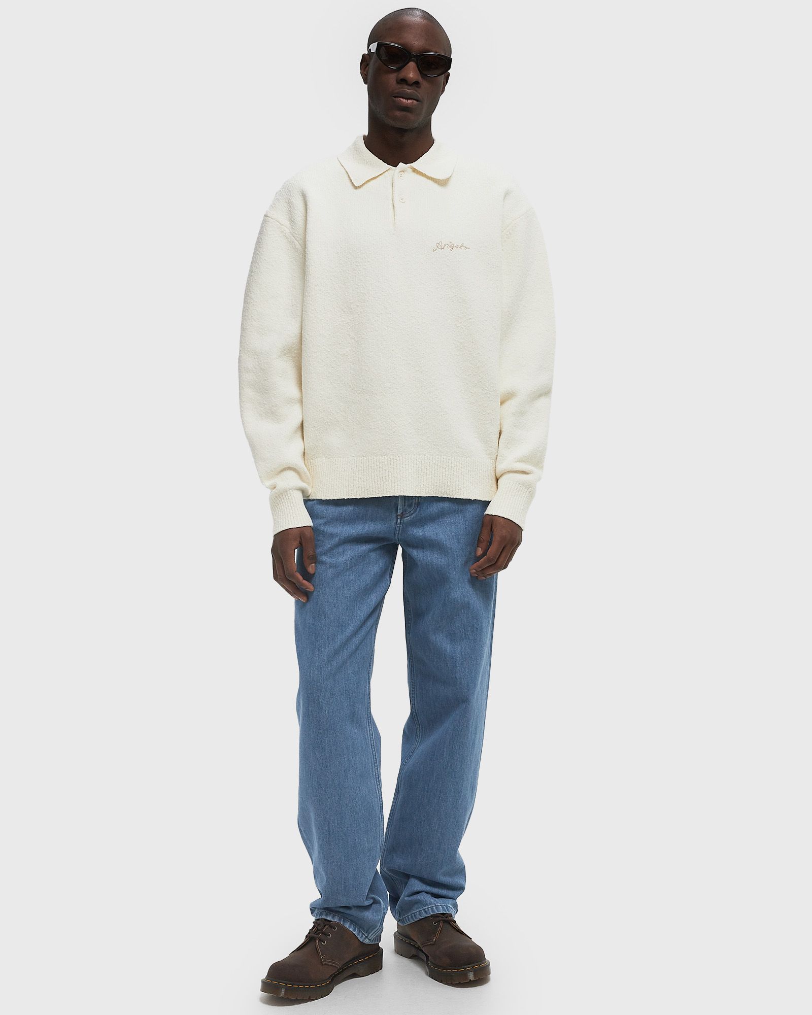 Scribble Polo Sweater