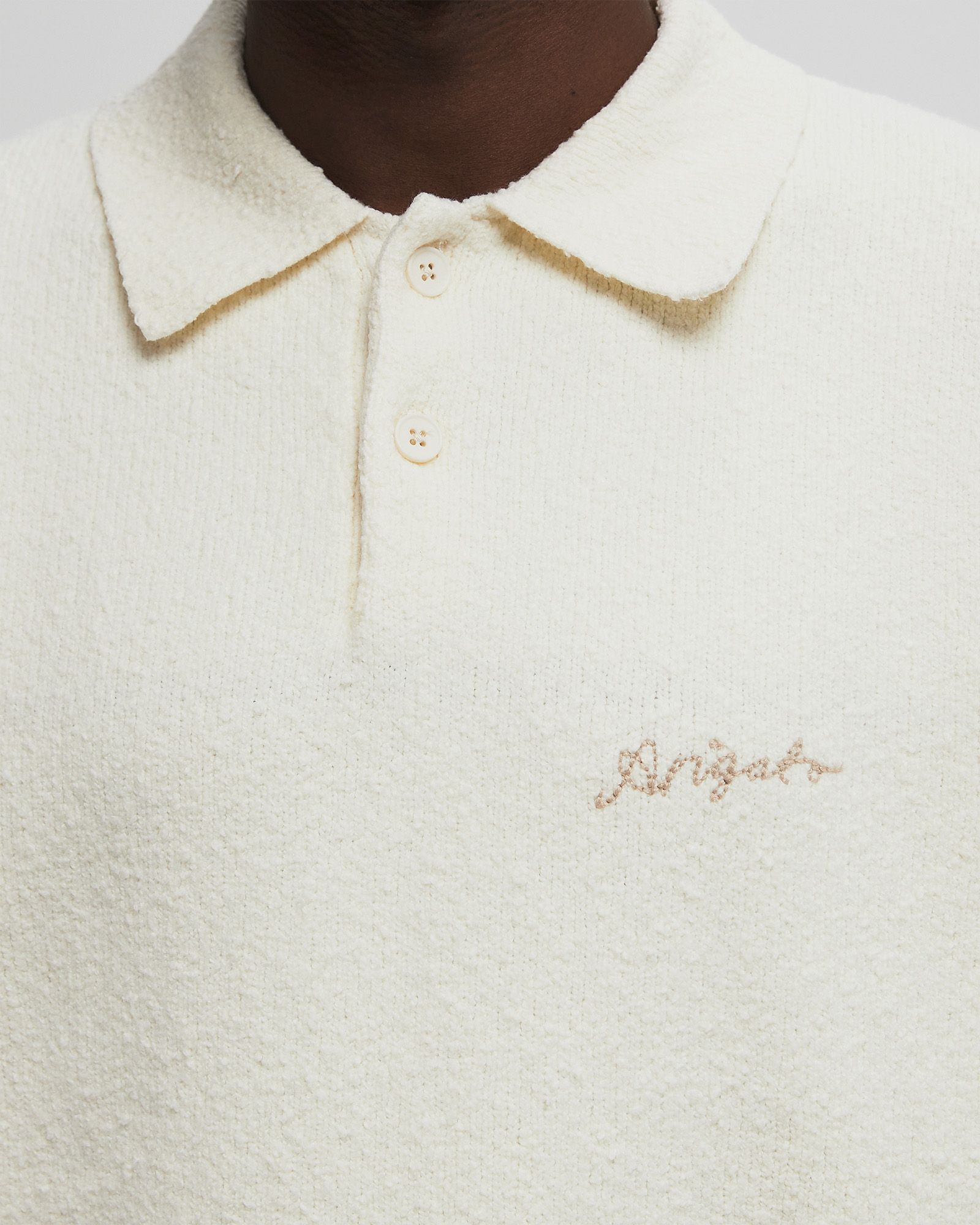 Scribble Polo Sweater
