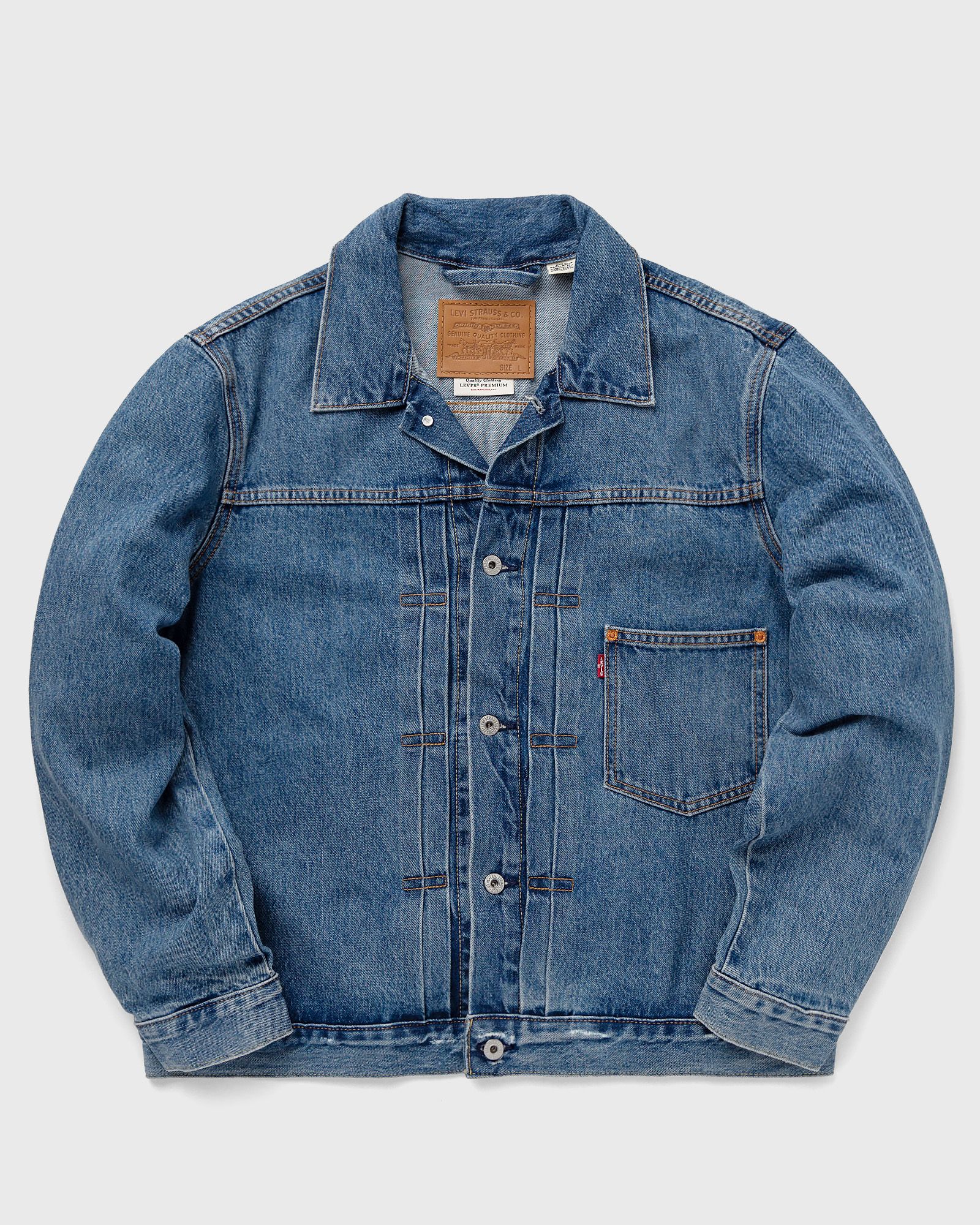 Levis - type i trucker men denim jackets blue in größe:xl