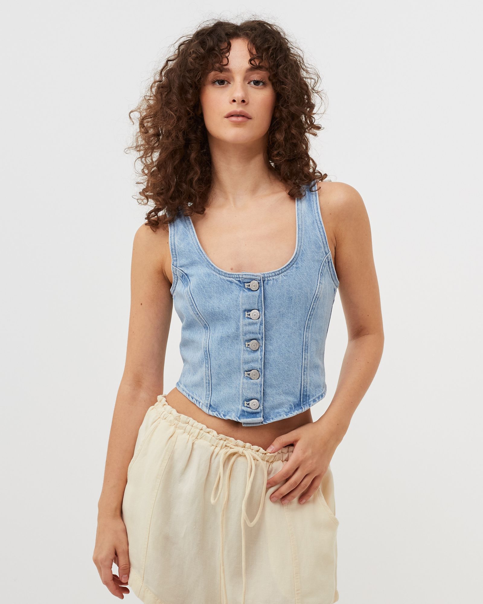 DANI CORSET DENIM