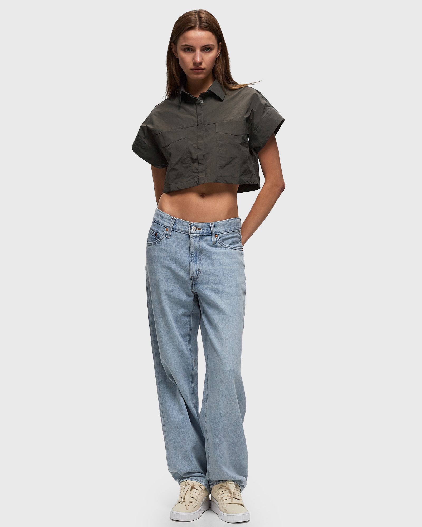 BAGGY DAD DARK INDIGO - WORN IN