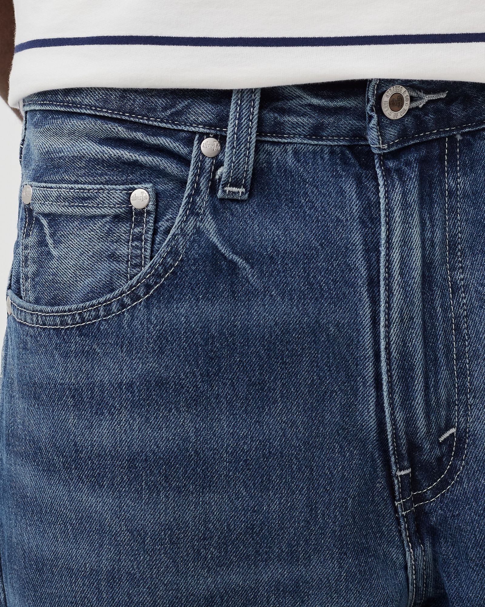 SILVERTAB LOOSE JEANS