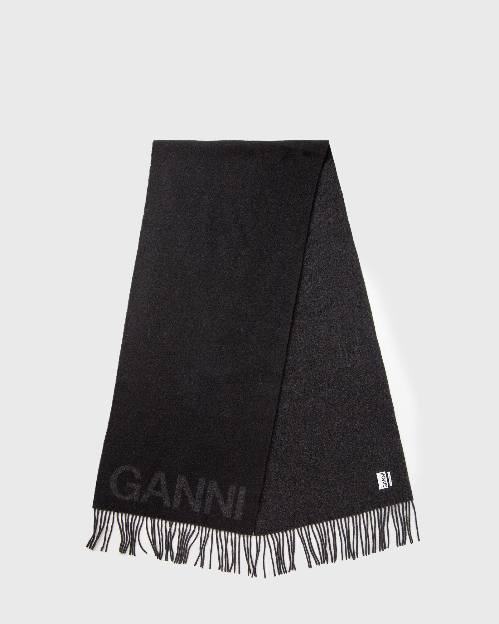 Fringed Wool Scarf