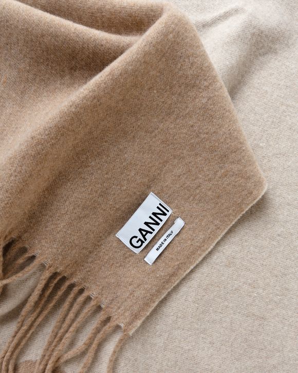 Fringed Wool Scarf