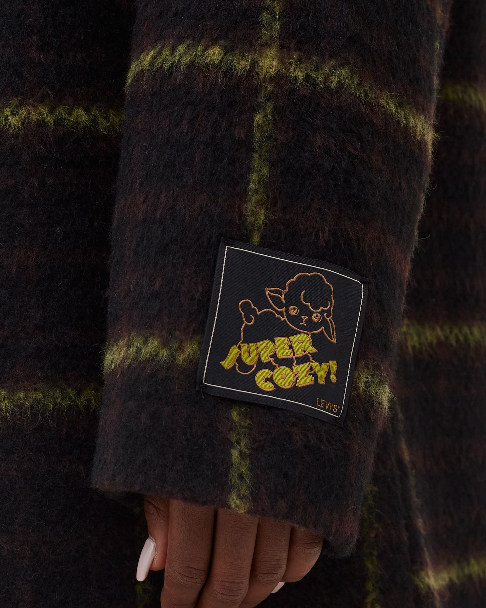 OFF CAMPUS WOOLY COAT