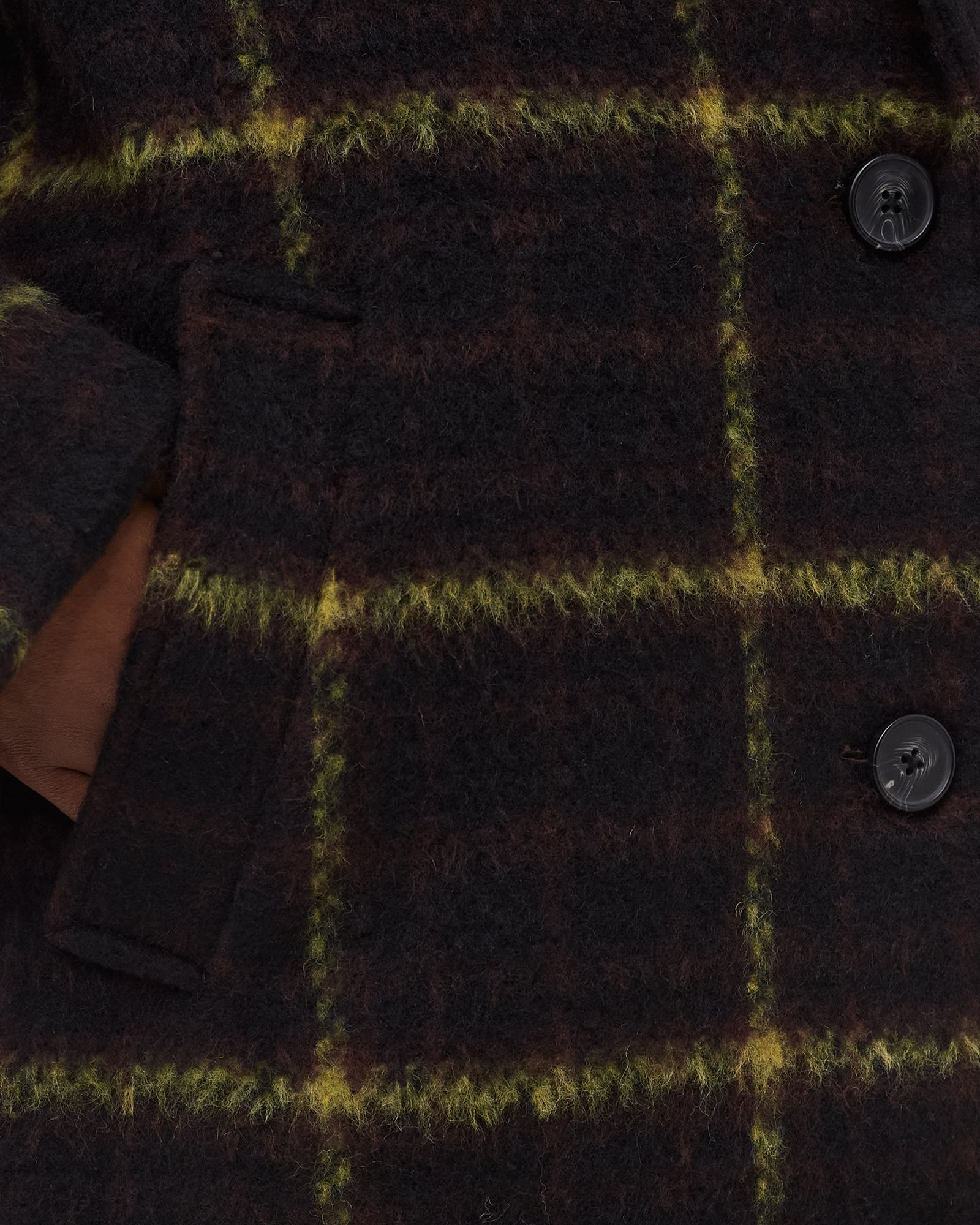 OFF CAMPUS WOOLY COAT