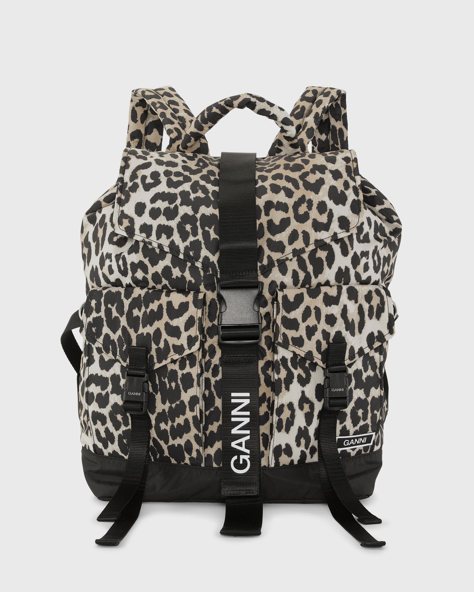 Recycled Tech Backpack Print