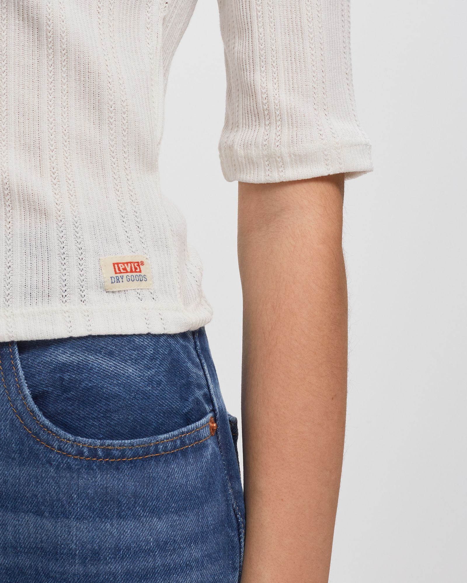 DRY GOODS POINTELLE TOP