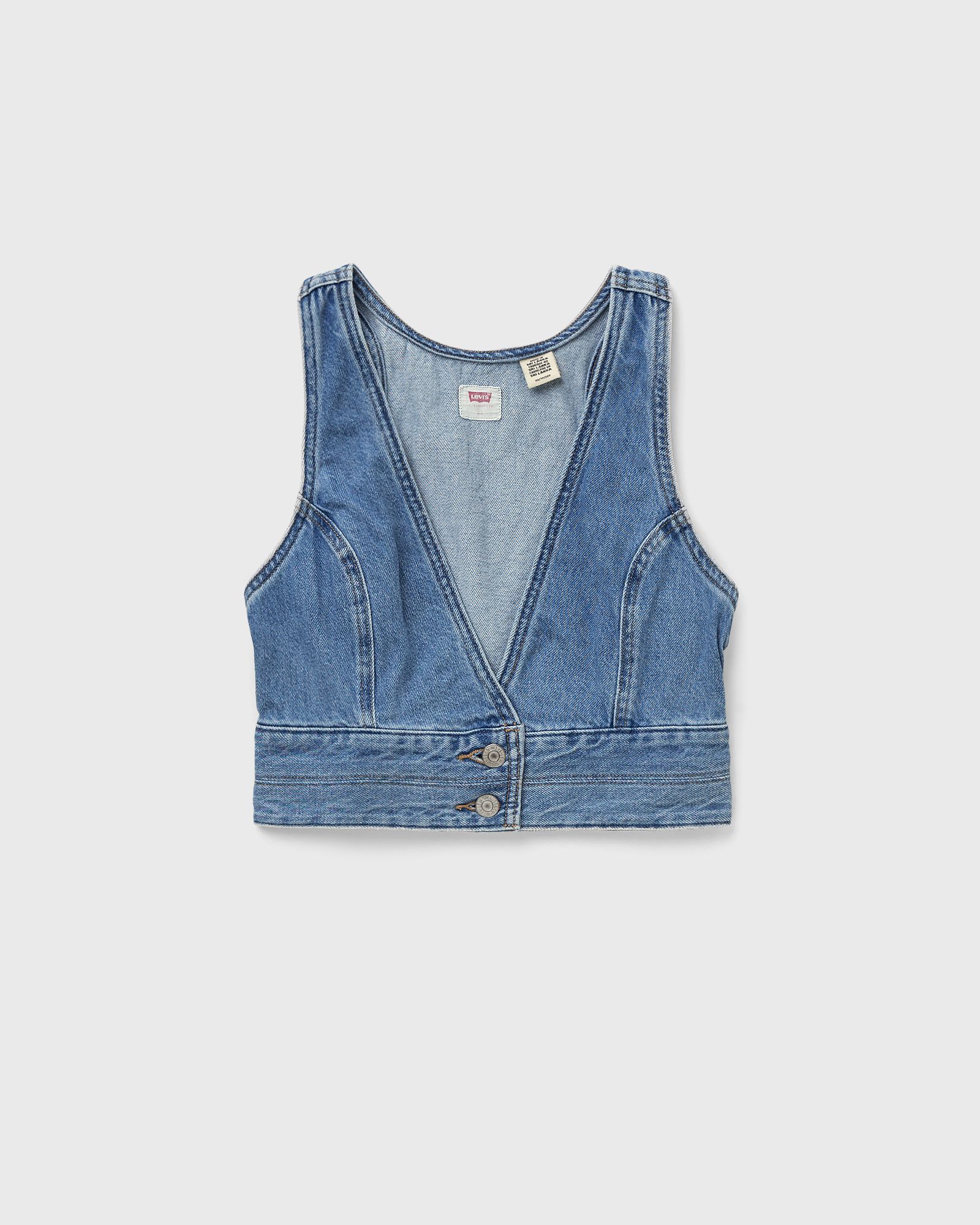 RAINE DENIM CROP TOP