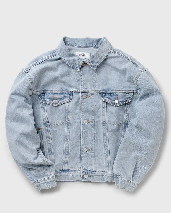 AGOLDE WMNS charli jacket in veer (organic cotton) Blue BSTN Store