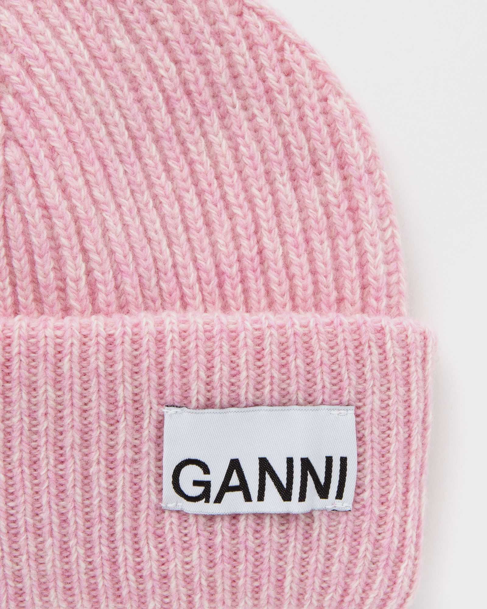 Light Structured Rib Knit Beanie