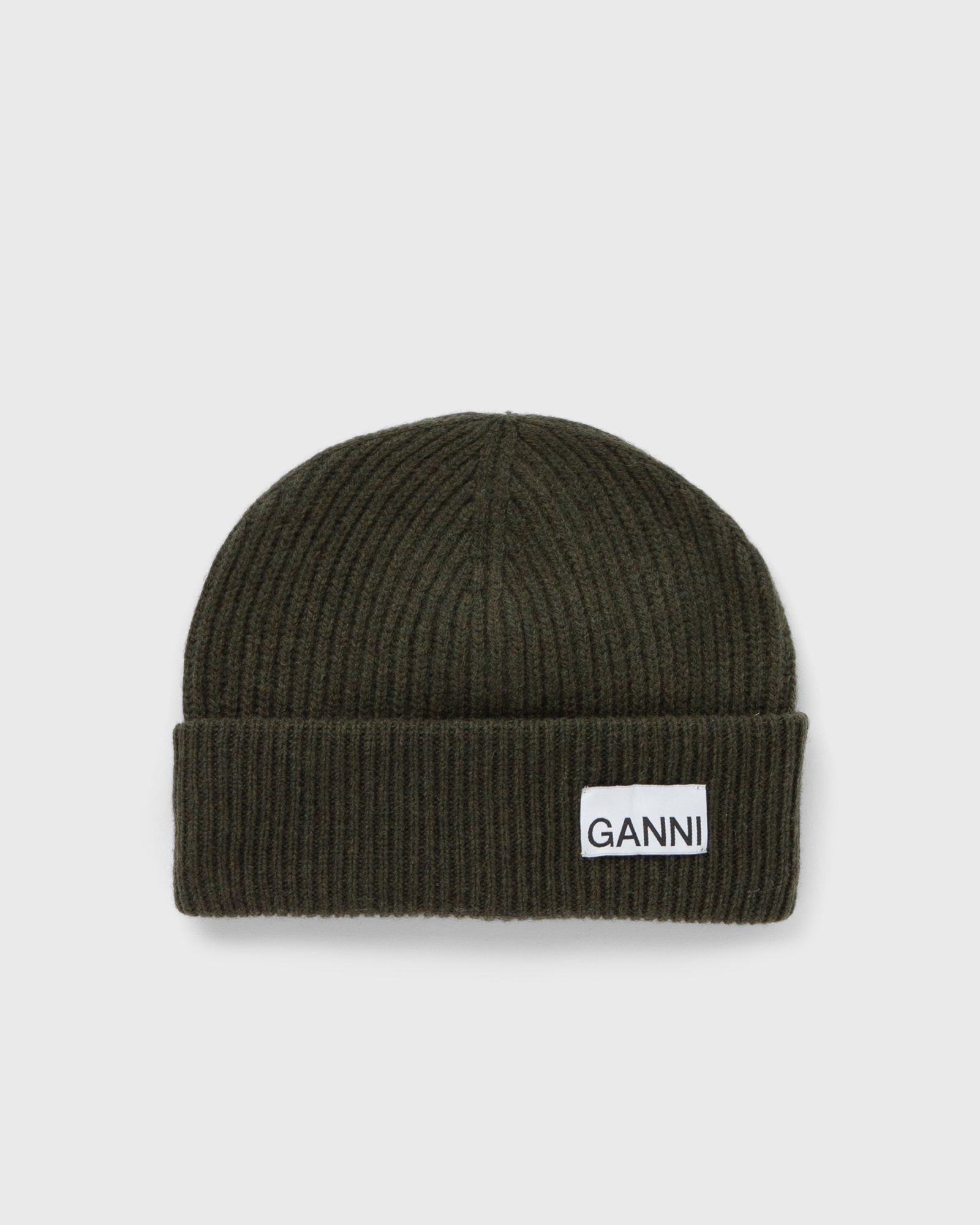 Light Structured Rib Knit Beanie