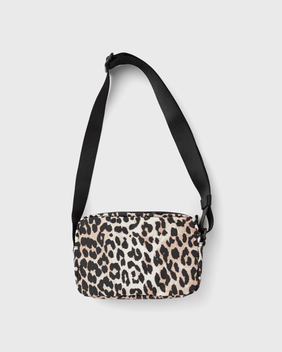 Ganni Recycled Tech Festival Bag Multi - LEOPARD