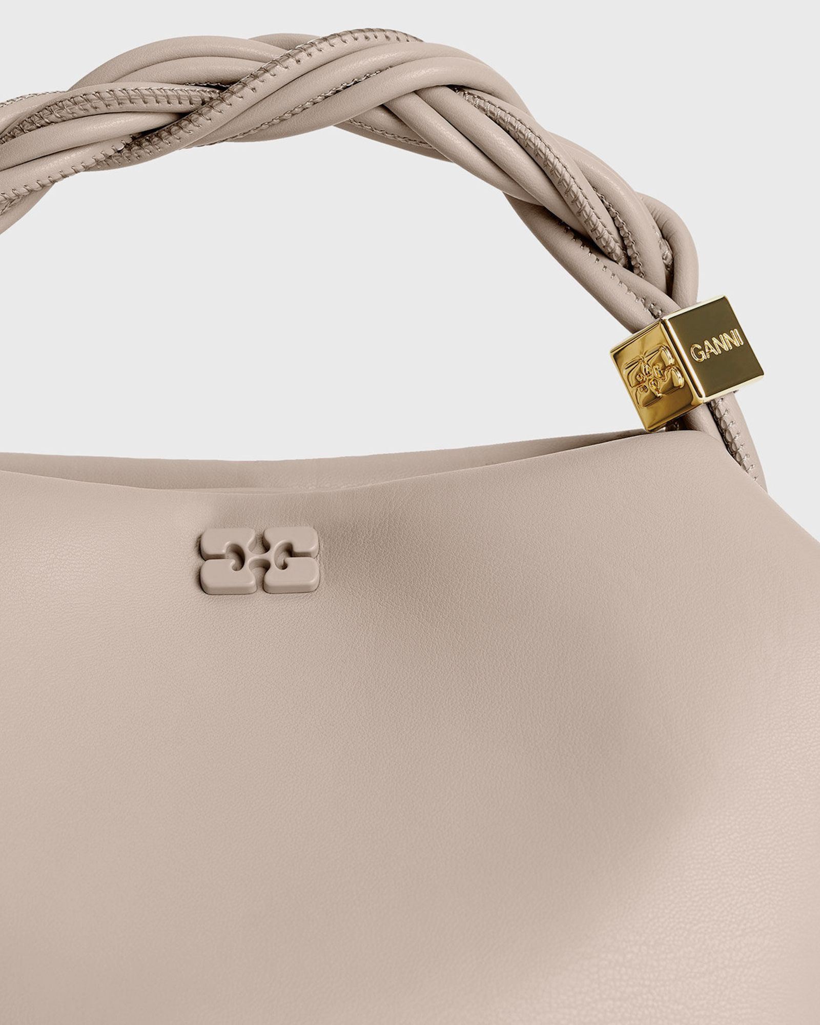 Ganni Ganni Bou Bag Small Grey | BSTN Store