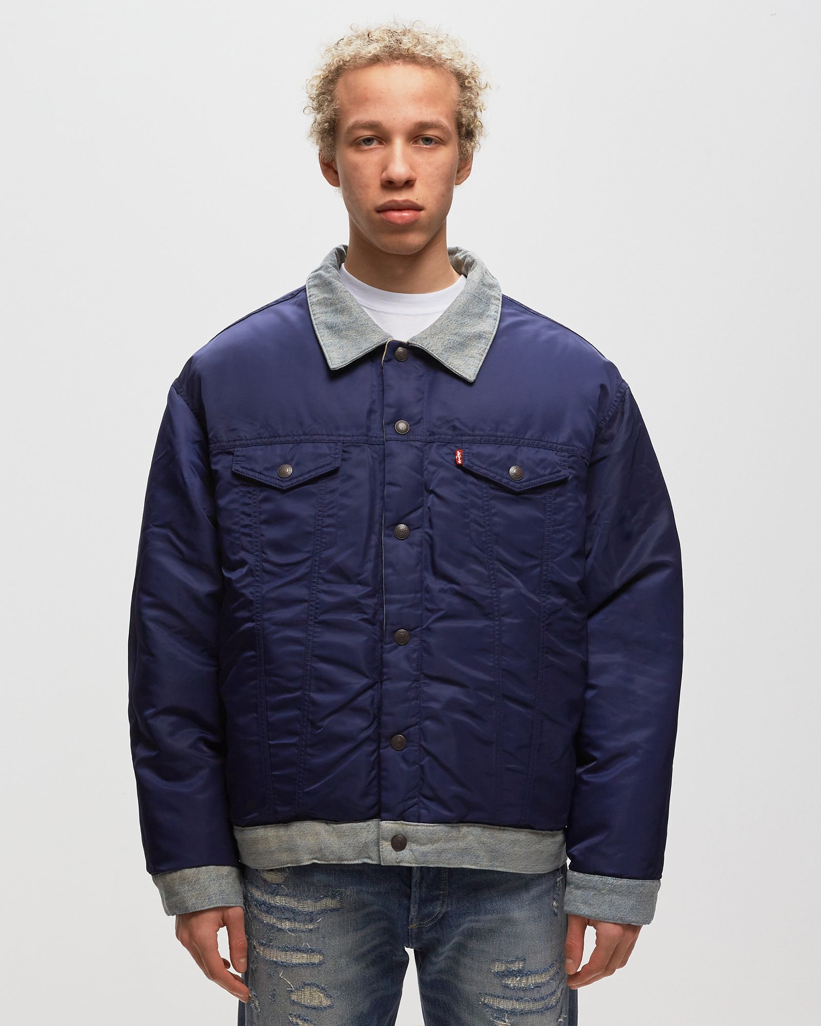LEVIS x CLOT REVERSIBLE DENIM PUFFER TR