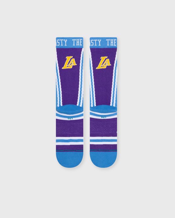 Stance Los Angeles Lakers CE Crew Socks Purple