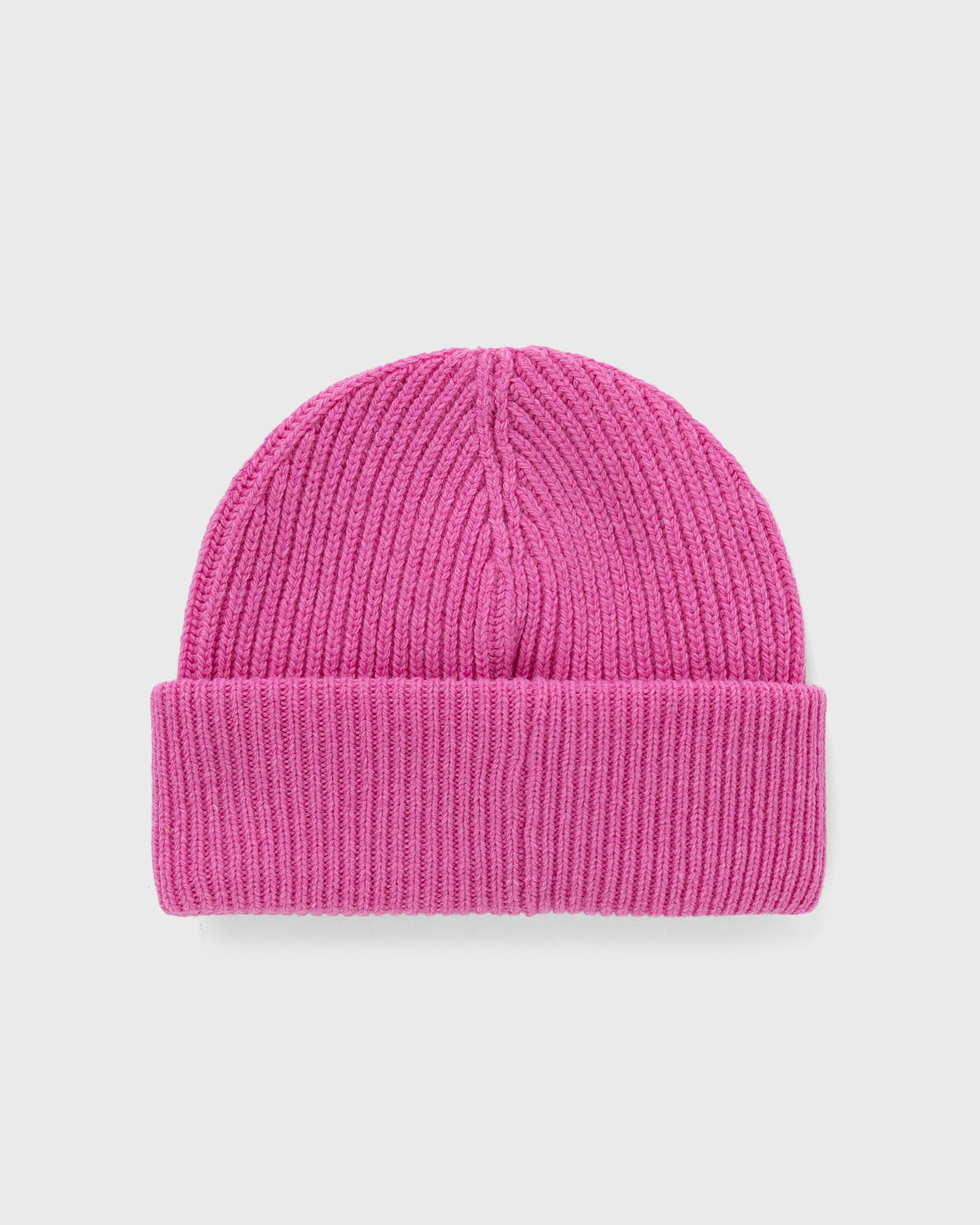 Light Structured Rib Knit Beanie