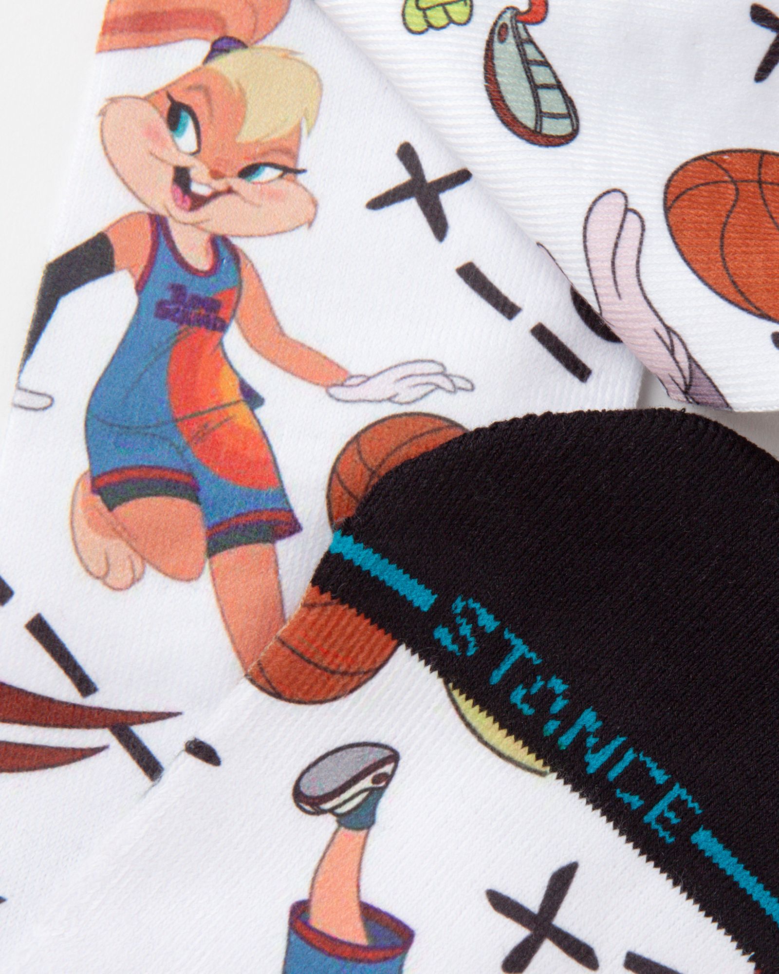 SPACE JAM TUNE CONVERSATIONAL SOCKS