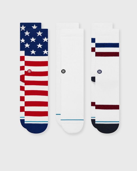 Stance The Americana Crew Sock 3 Pack Multi – Stance Europe